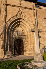 entrance to the church