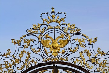 Catherine palace. Catherine Palace of Rastrelli.The former Imperial Palace, the official summer residence of three Russian monarchs. Tsarskoe selo. Pushkin. Saint-Petersburg.