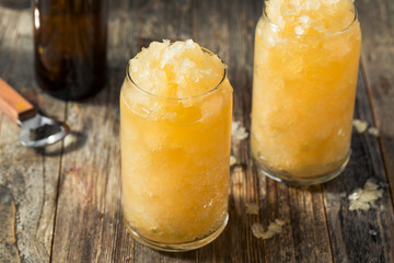Homemade Frozen Beer Slushie