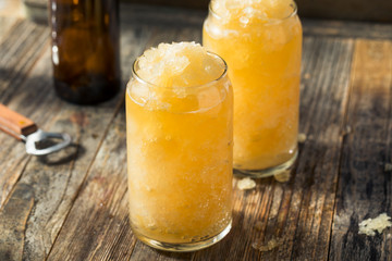 Homemade Frozen Beer Slushie