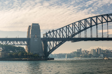 Naklejka premium Hafenbrücke Sydney, Australien