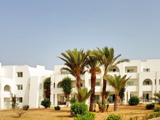 Fototapeta na wymiar A memorable vacation in Tunisia on the island of Djerba
