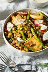 Homemade Mediterranean Chickpea Fattoush