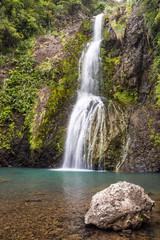 Fototapeta na wymiar Neuseeland Wasserfall - Piha