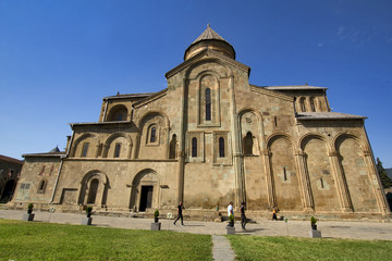Fototapeta premium Georgia: Church Svetitskhoveli, Mzcheta (Unesco World Heritage)