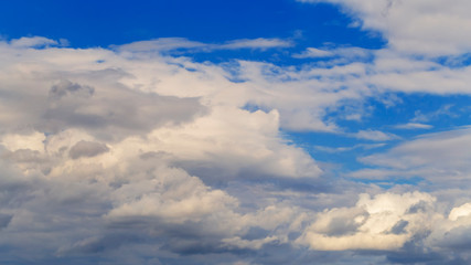 Cloudy sky background