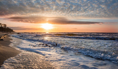 sonnenuntergang am meer