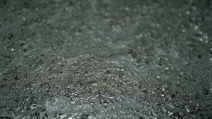  The first ice on the river. Winter background for your design.
