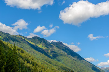 Fototapeta premium Rocky Mountains near Lillooet, Whistler, Vancouver, Canada.