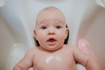 baby bath time shower