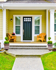 Entrance of a house.