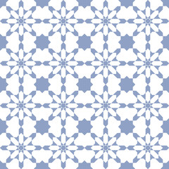 Vector seamless border in Eastern style. Ornate element for design on moroccan style. Ramadan kareem pattern. Luxury illustration for invitations, greeting card, wallpaper, web, background.