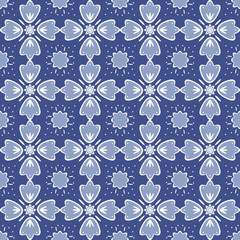 Vector seamless border in Eastern style. Ornate element for design on moroccan style. Ramadan kareem pattern. Luxury illustration for invitations, greeting card, wallpaper, web, background.