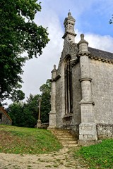 Fototapeta na wymiar Chapelle Notre-Dame de Kerfons, Ploubezre, Côtes-d'Armor, Bretagne, France