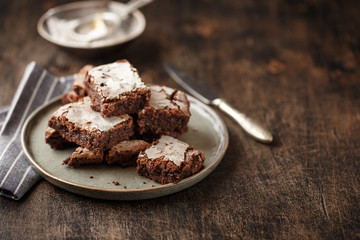 Chocolate Brownie Pie