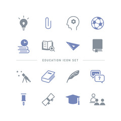 EDUCATION ICON SET