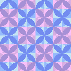 Abstract vector seamless pattern. Natural-inspired design.