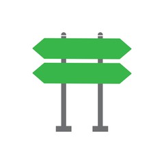 road sign logo vector