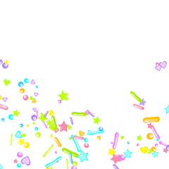 Sprinkles grainy. Cupcake dessert bakery confetti