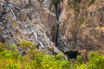View of the Barron Falls near Kuranda in north Queensland, Australia
