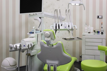 Dentist office close up