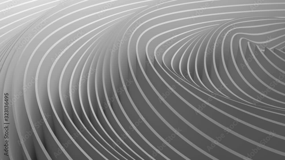 Poster fluctuations of abstract waves, ripples in space from planes. wave motion of rings with an epicenter