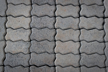 Cobble background making a pattern