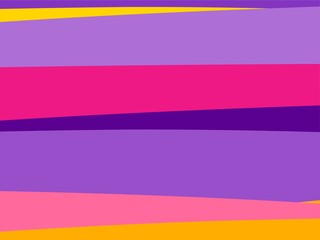 Colorful Art Pink, Purple and Yellow, Abstract Modern Shape Background or Wallpaper