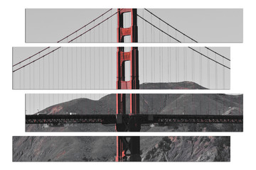 San Francisco Golden Gate Bridge Art 