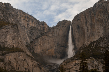 Waterfall in the rocks