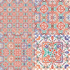 Decorative color ceramic talavera tiles.