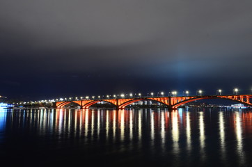 Fototapeta premium bridge at night