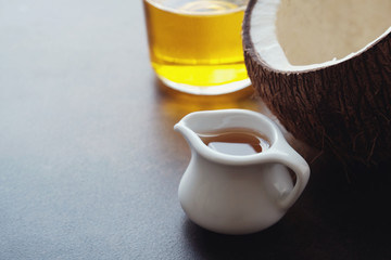 MCT oil, coconut healthy oil