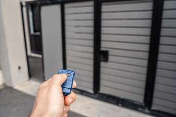 Using Remote Control To Open Gate
