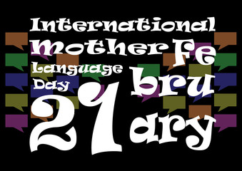 Happy international mother language day