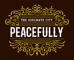 Retro Decorative Badges Classic Ornament Hipster Signage Beautiful Design Element