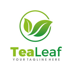 Leaf Tea Logo, Tea, Green Tea Logo Vector