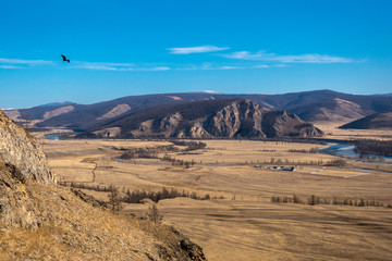 View of the Oka Valley from the mountain