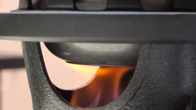 Japanese Hotpot With Flame