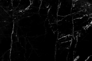 Natural black marble texture luxurious background, for design art work.