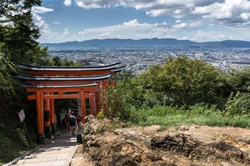 Obraz premium pavilion in the mountains