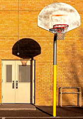 Public Basketball Court in Denver, Colorado