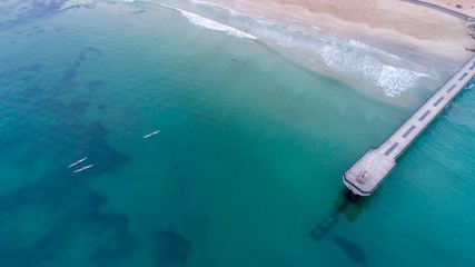 Shark Rock Pier in Port Elizabeth, South Africa