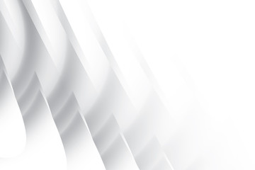 Abstract geometric white and gray color background. Vector, illustration.	