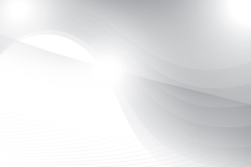 Abstract geometric white and gray color background. Vector, illustration.	