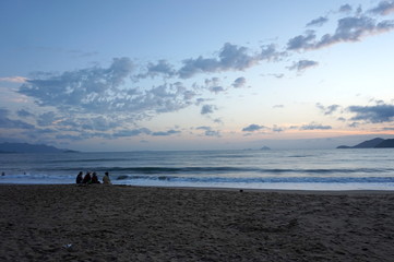 Tropical beach in Nha Trang, Vietnam