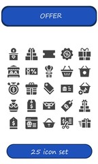 offer icon set