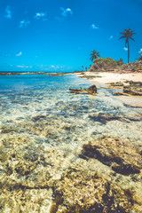 Beach at corn islands