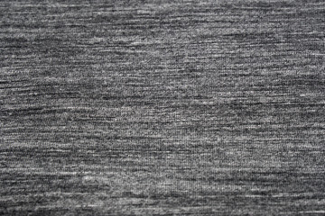 Dark gray color surface cotton fabric  - backdrops texture background of clothing 