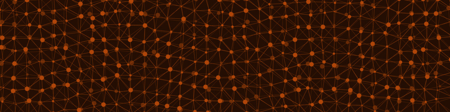 Abstract Low Polygon Mesh Generative Art background illustration